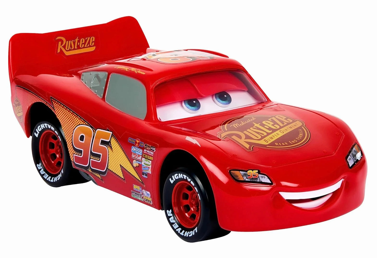 Fun for curious minds Cars Moving Moments Lightning Mcqueen Racing Car
