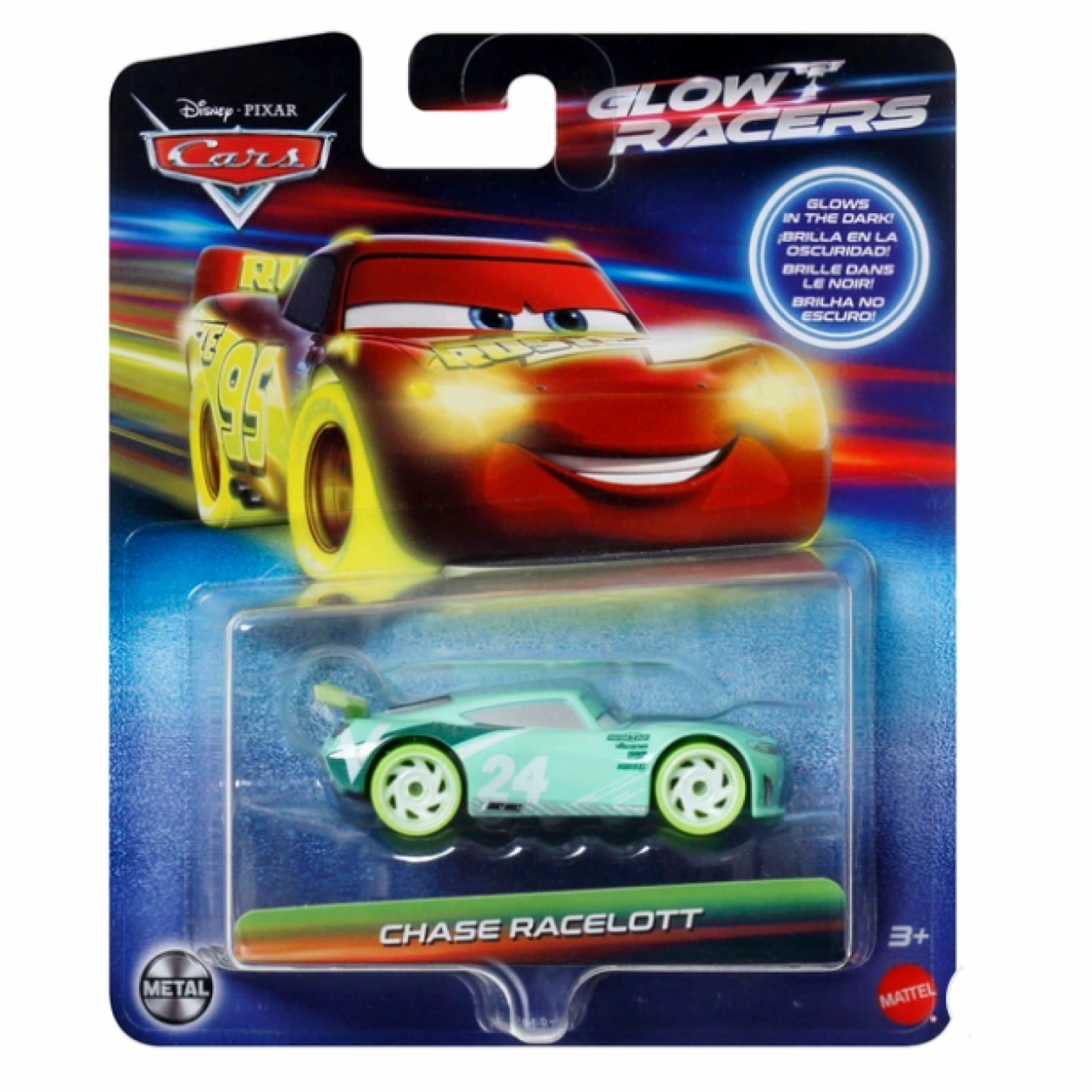 Little creators Enrichment activities Cars Night Racing Diecast Singles - Assorted