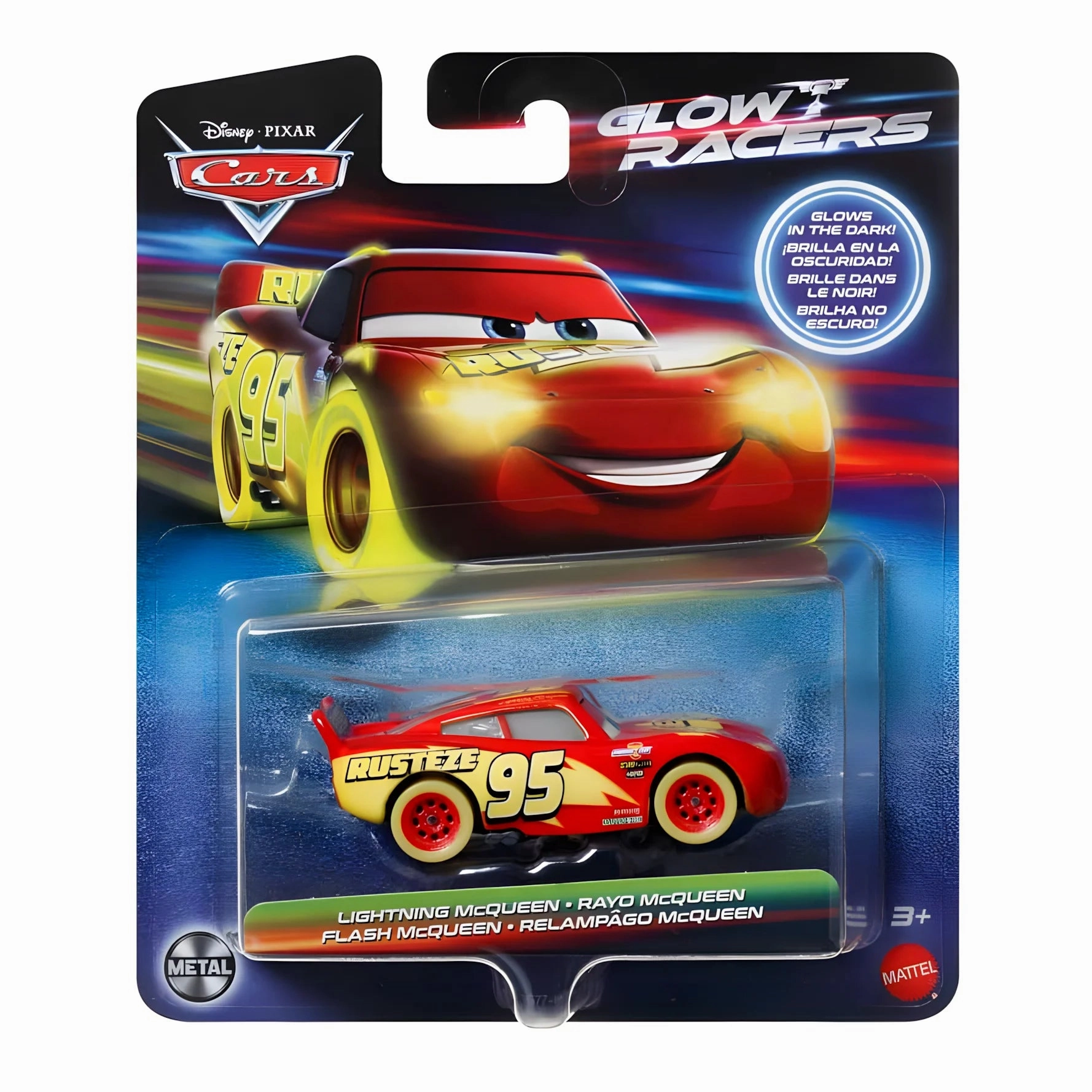 Tiny thinkers Busy kids Cars Night Racing Diecast Singles - Assorted