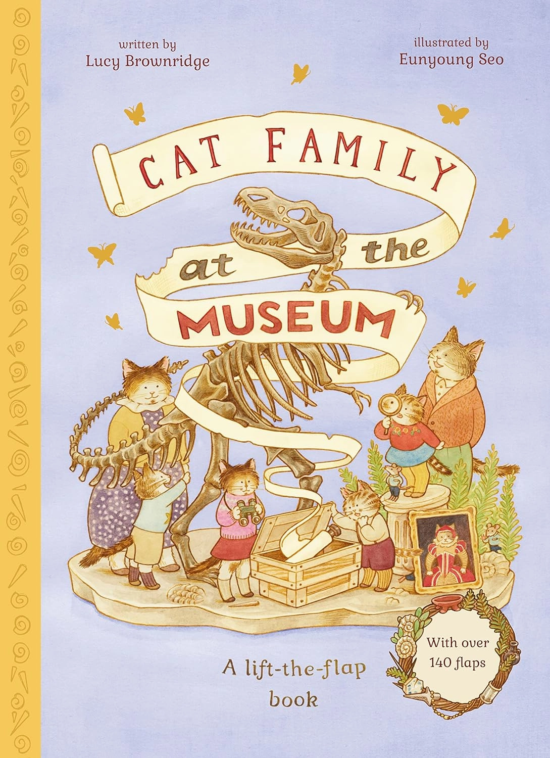 Cat Family At The Museum Learn at home