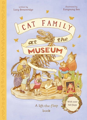 Cat Family At The Museum Learn at home