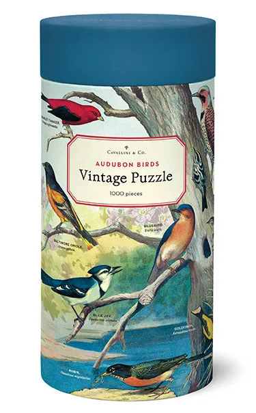 Cavallini & Co. Audubon Birds 1000 Piece Puzzle Creative kids Young explorers