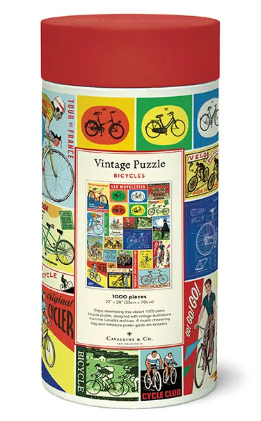 Mini makers Enrichment activities Cavallini & Co. Bicycles 1000 Piece Puzzle