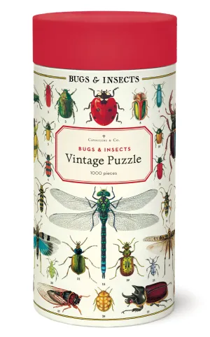 Cavallini & Co. Bugs & Insects 1000 Piece Puzzle Playful learning Learning through play