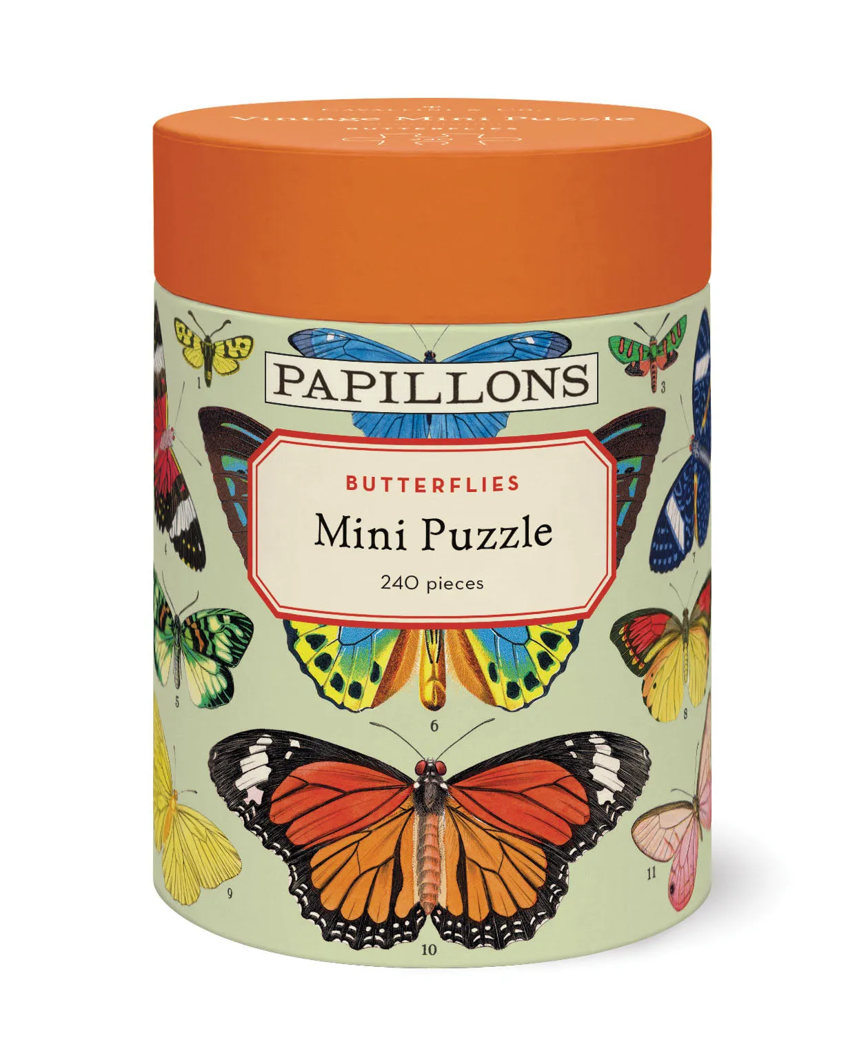 Learn at home Fun that fuels growth Cavallini & Co. Butterflies 240 Piece Mini Puzzle