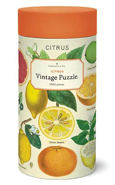 Kids essentials Creative time for curious minds Cavallini & Co. Citrus 1000 Piece Puzzle