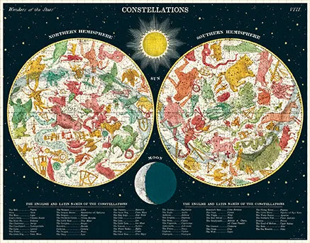 Cavallini & Co. Constellations 1000 Piece Puzzle Play-based education
