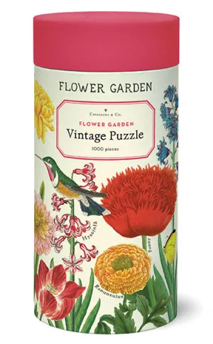 Cavallini & Co. Flower Garden 1000 Piece Puzzle Happy hands Educational fun