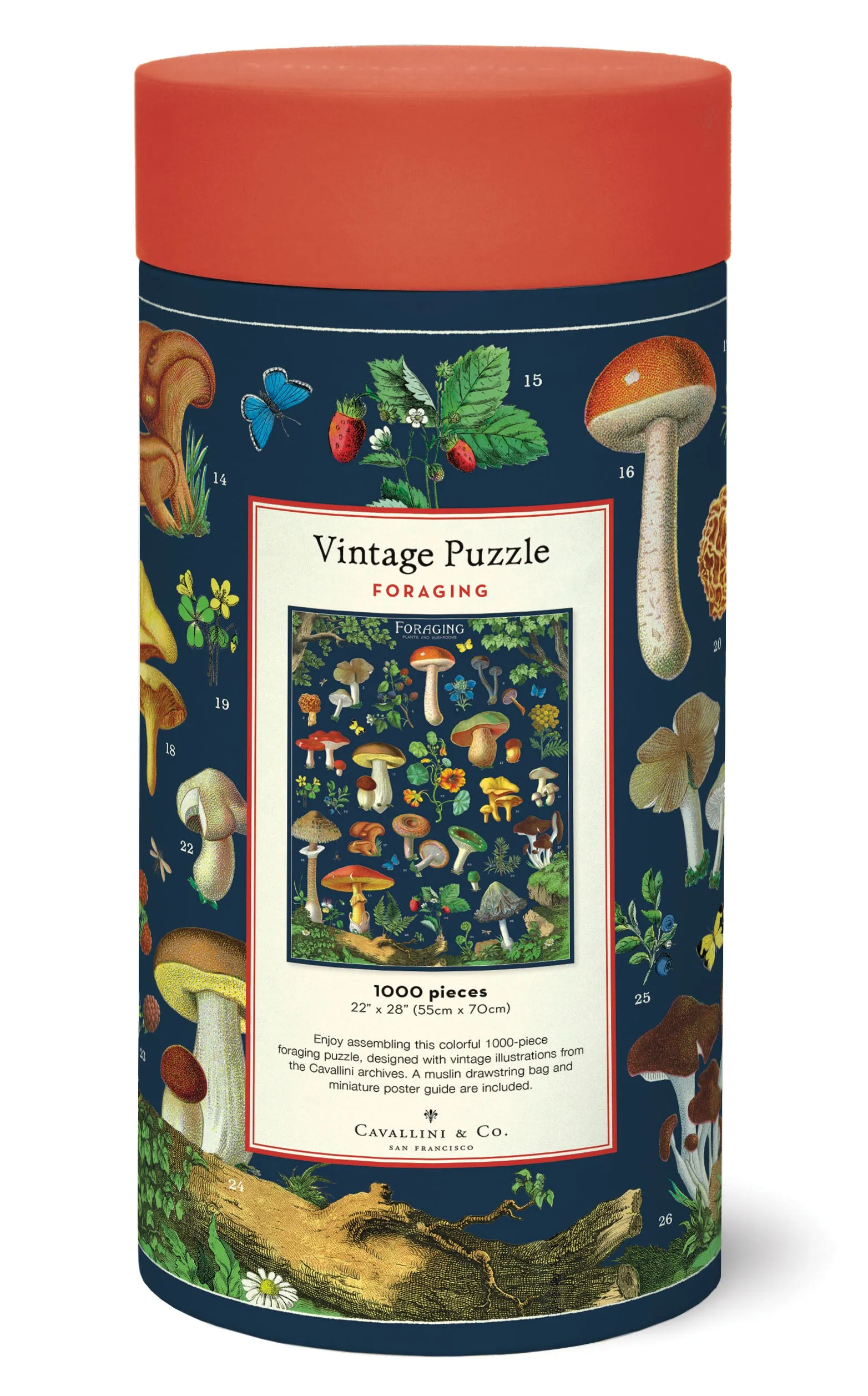 Preschool minds Cavallini & Co. Forage 1000 Piece Puzzle
