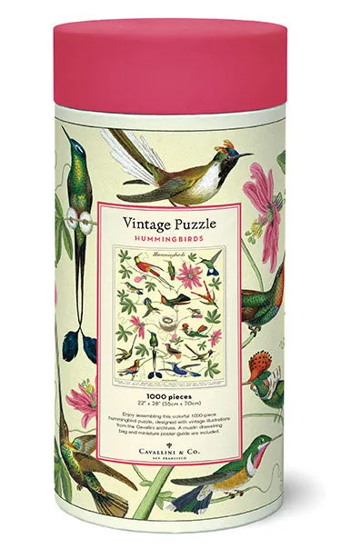 Little creators Preschool minds Cavallini & Co. Hummingbird 1000 Piece Puzzle