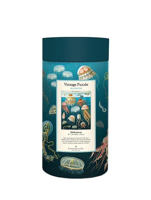 Imaginative play Tools for tiny thinkers Cavallini & Co. Jellyfish 1000 Piece Puzzle