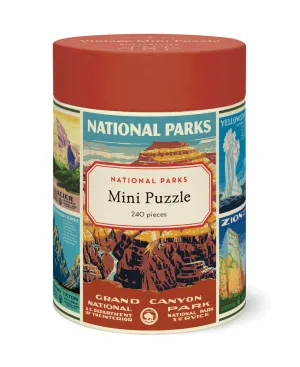 Cavallini & Co. National Parks 240 Piece Mini Puzzle Tools for tiny thinkers Tiny thinkers