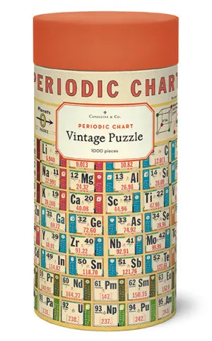Discover & grow Playful learning Cavallini & Co. Periodic Chart 1000 Piece Puzzle