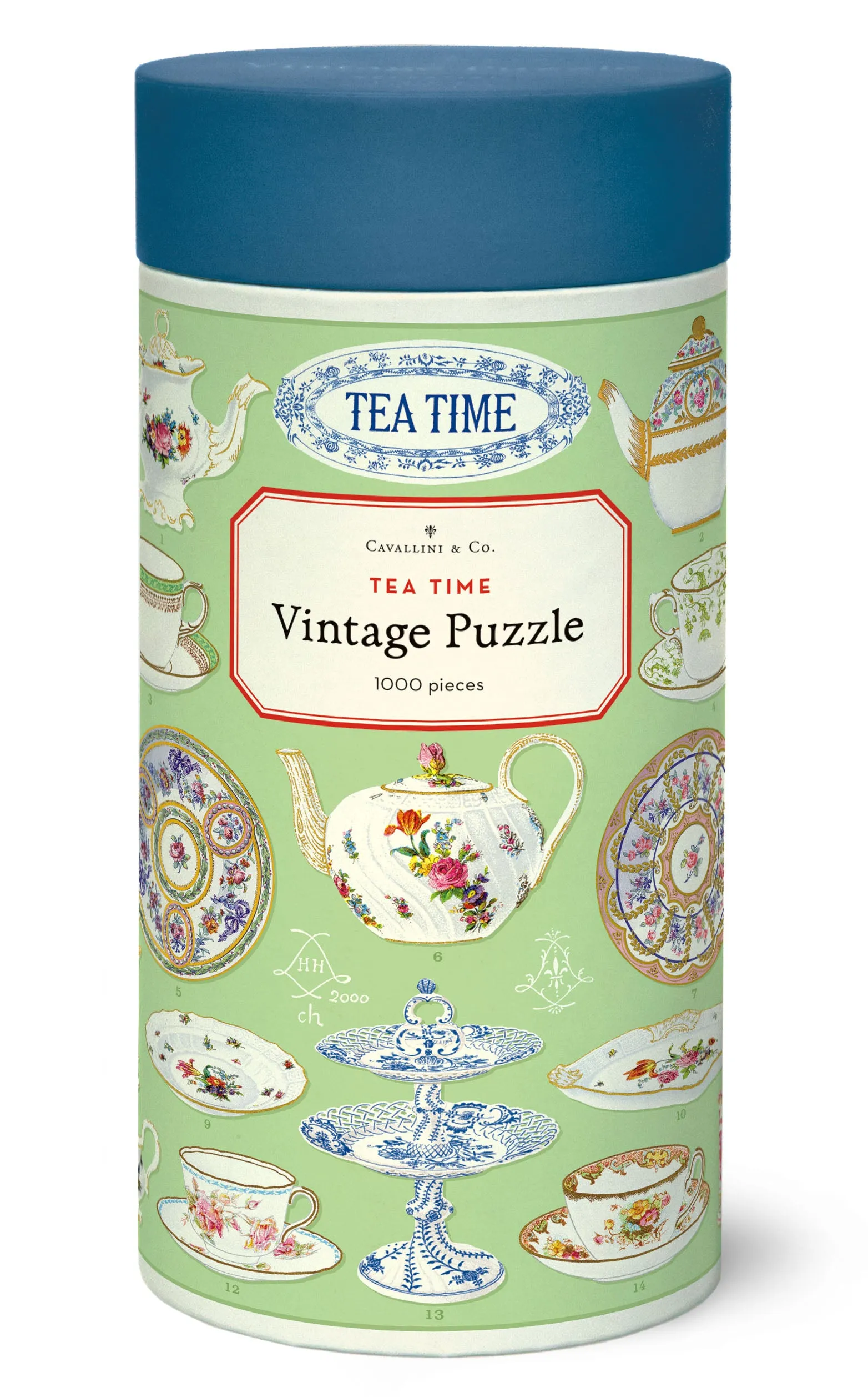 Early discovery Little adventures Cavallini & Co. Tea Time 1000 Piece Puzzle