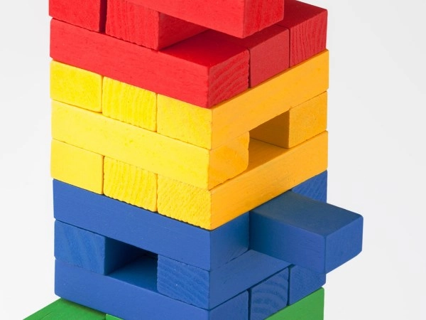 Joyful learning Learning tools Cayro Games Block & Block Colours - Fsc Wood