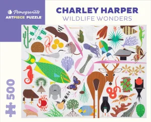 Happy hands Charley Harper- Wildlife Wonders 500-Piece Jigsaw Puzzle