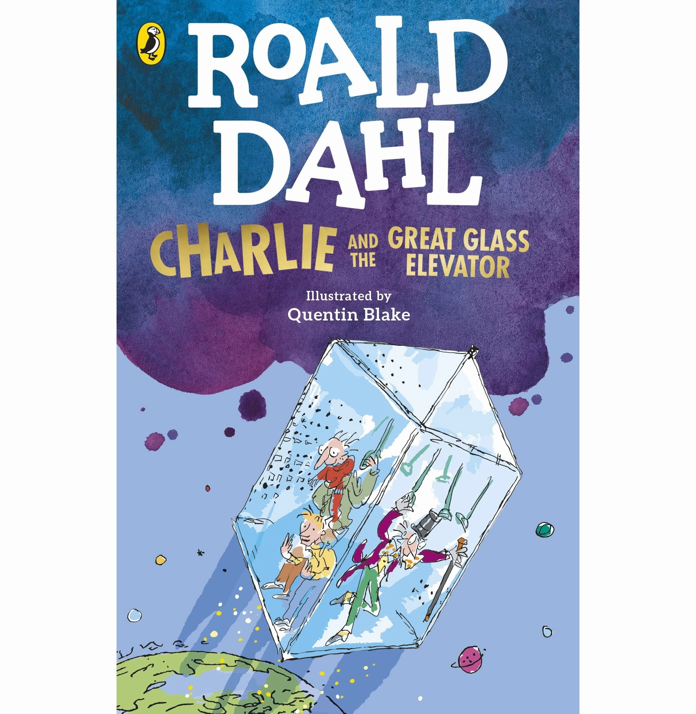 Charlie And The Great Glass Elevator [Paperback] Dahl Roald And Blake Quentin Play & learn Creative kids