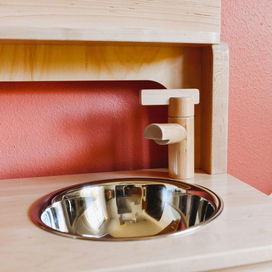 Designed for development Little creators Chef'S Wooden Play Kitchen