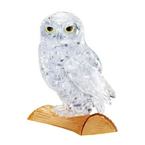 Enrichment activities 3D Crystal Puzzle - White Owl