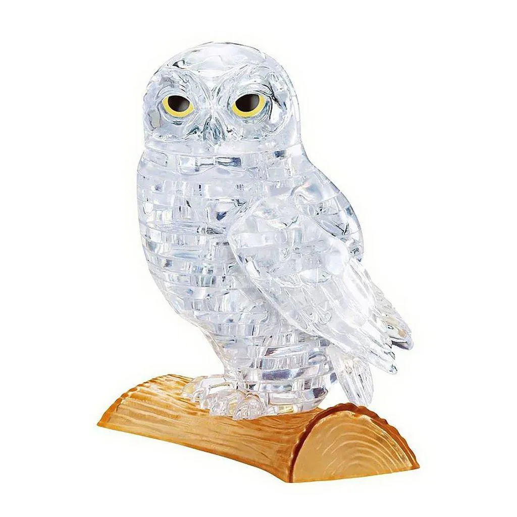 Enrichment activities 3D Crystal Puzzle - White Owl