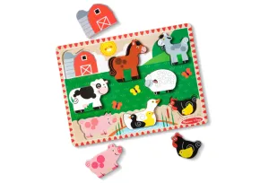 Joyful learning Chunky Puzzle - Farm Animals