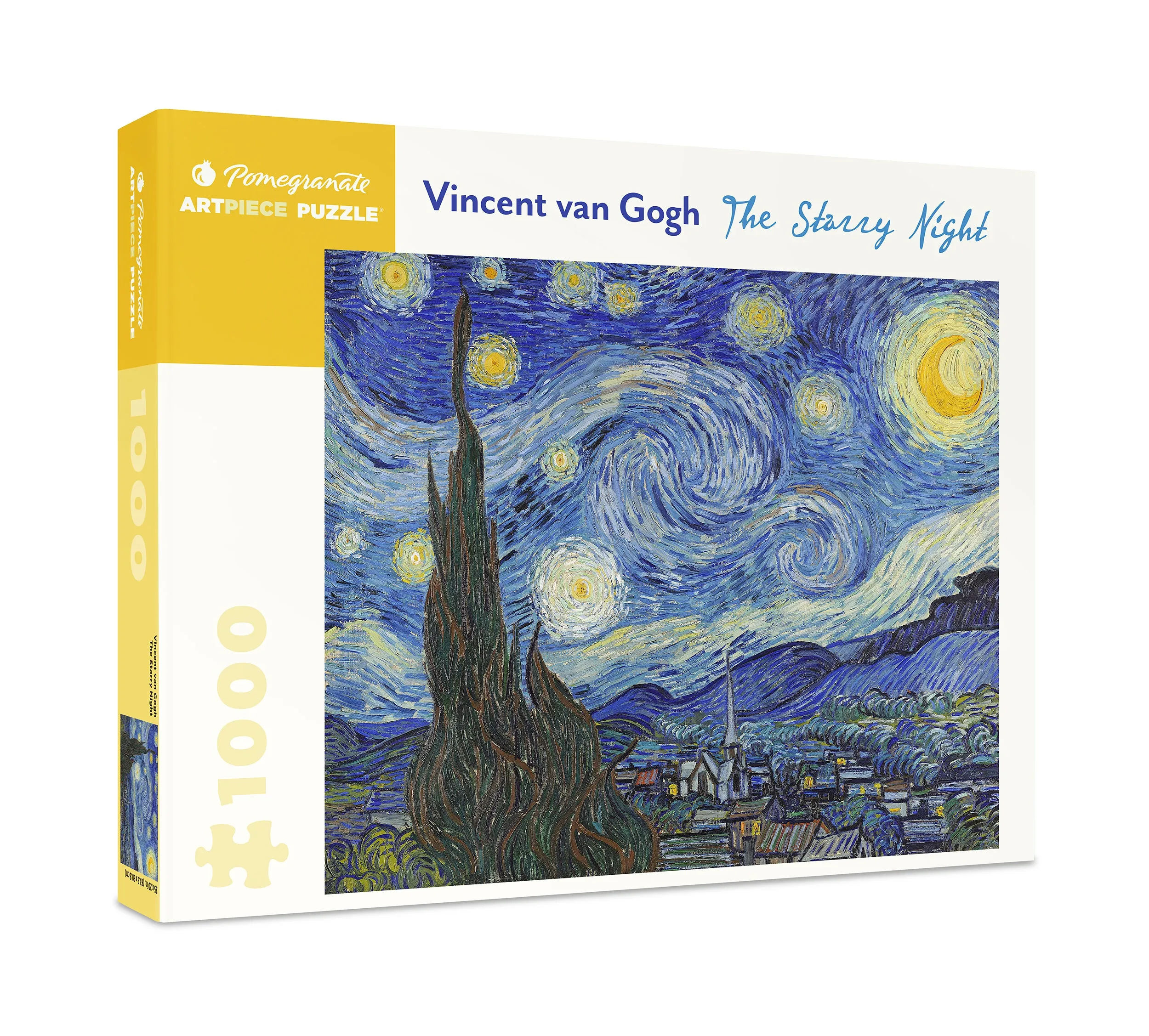 Pomegranate Vincent Van Gogh "The Starry Night" 1000 Piece Jigsaw Puzzle Quiet play for growing minds