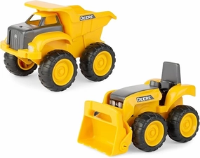Tools for tiny thinkers Designed for development 15Cm Sand Pit Construction Vehicle Set 2Pk