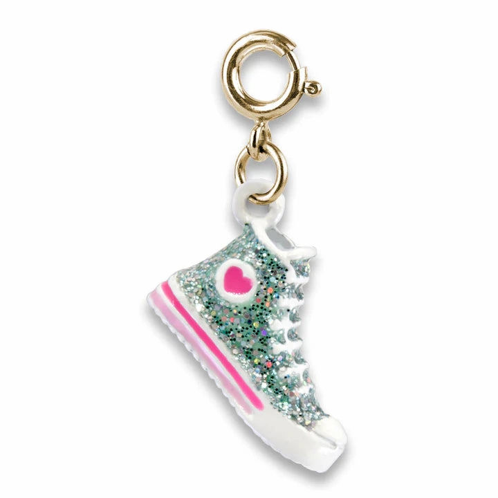 Gold Glitter High Top Sneaker Charm Child development Enrichment activities