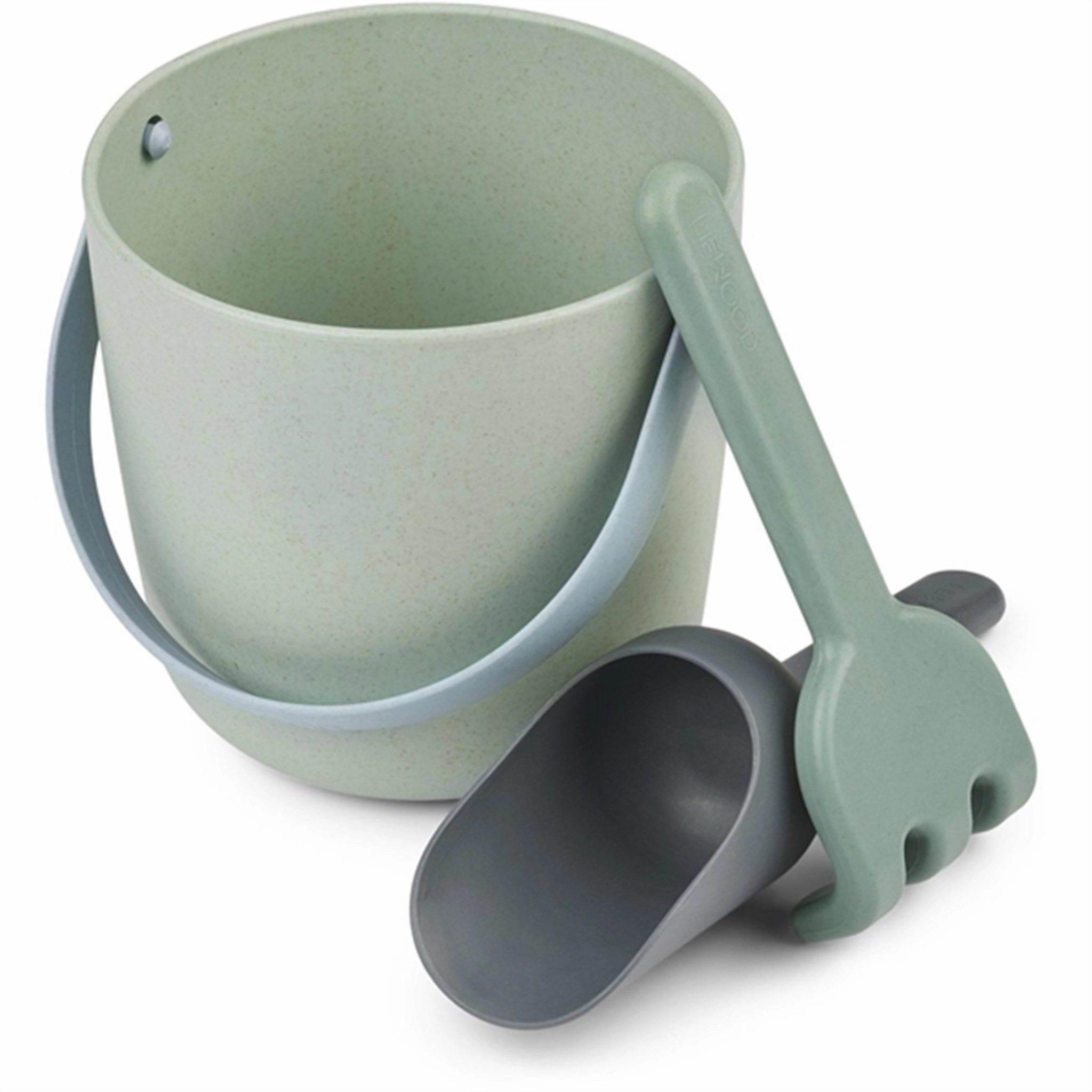 Liewood Donny Beach Set Dusty Mint Multi Mix Learn at home Little learners