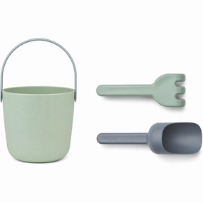 Tiny thinkers Liewood Donny Beach Set Dusty Mint Multi Mix