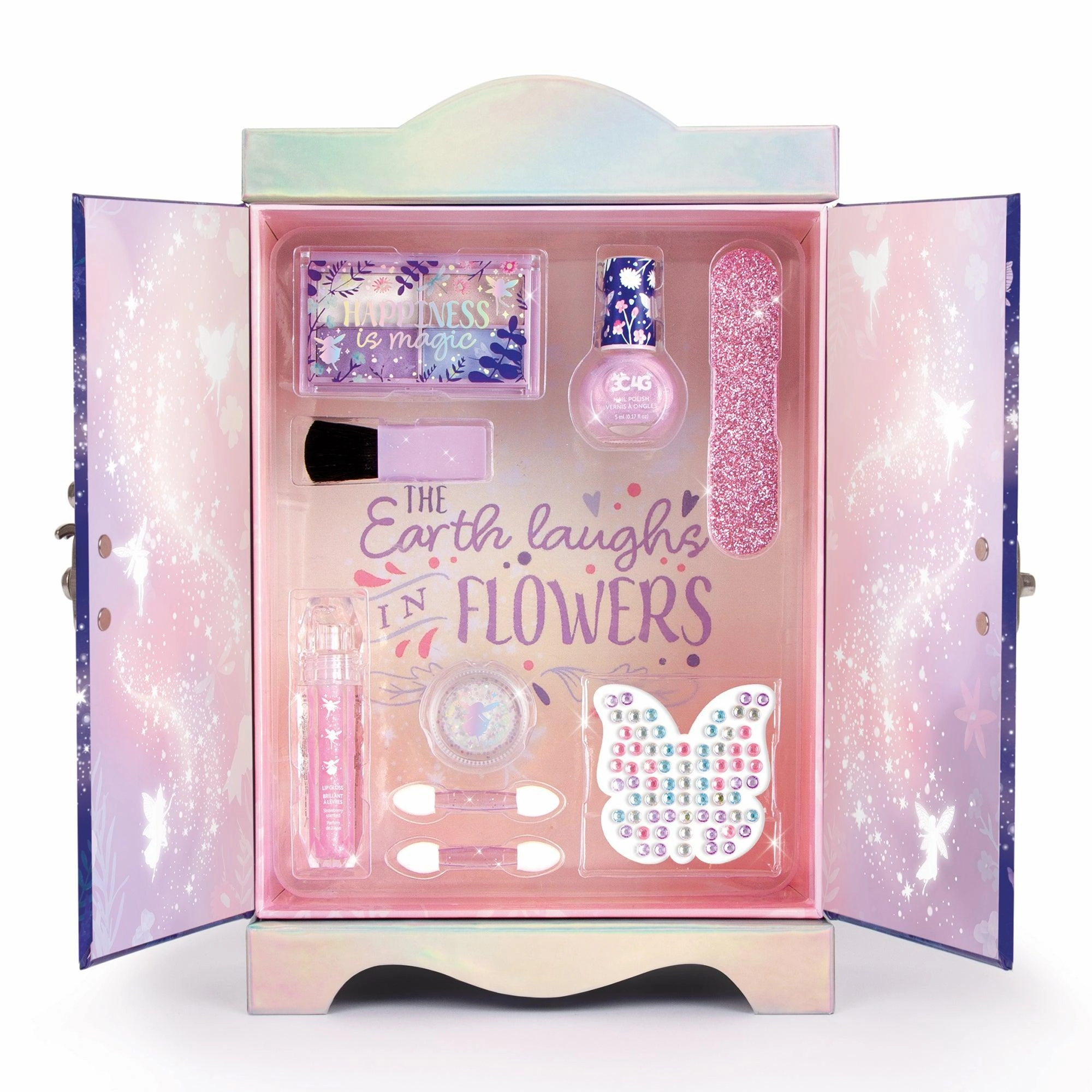 Young minds at work Engaging young minds Make It Real Fairy Garden Wardrobe Cosmetic Set