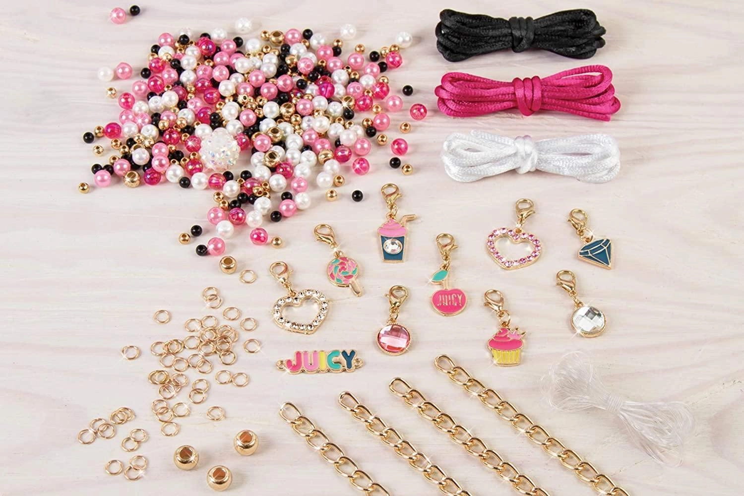 Creative time for curious minds Make It Real Juicy Couture Jewellery Gorgeous Pink Bracelets