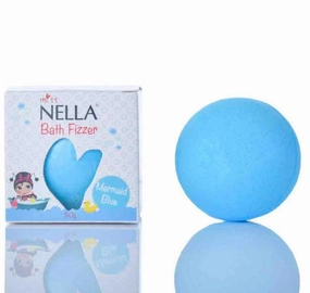 Nurturing minds Enrichment activities Miss Nella Mermaid Blue Bath Fizzer 50G