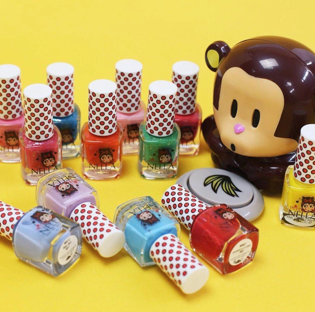Miss Nella Mn03 Pink A Boo 4Ml Peel Off Kids Nail Polish Everyday learning Nurturing minds