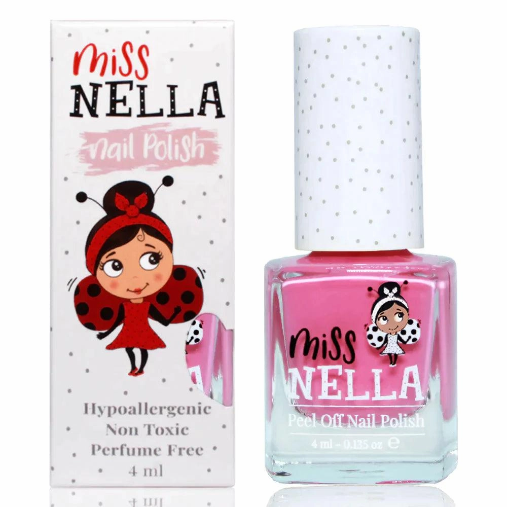 Miss Nella Mn03 Pink A Boo 4Ml Peel Off Kids Nail Polish Child development Tiny thinkers