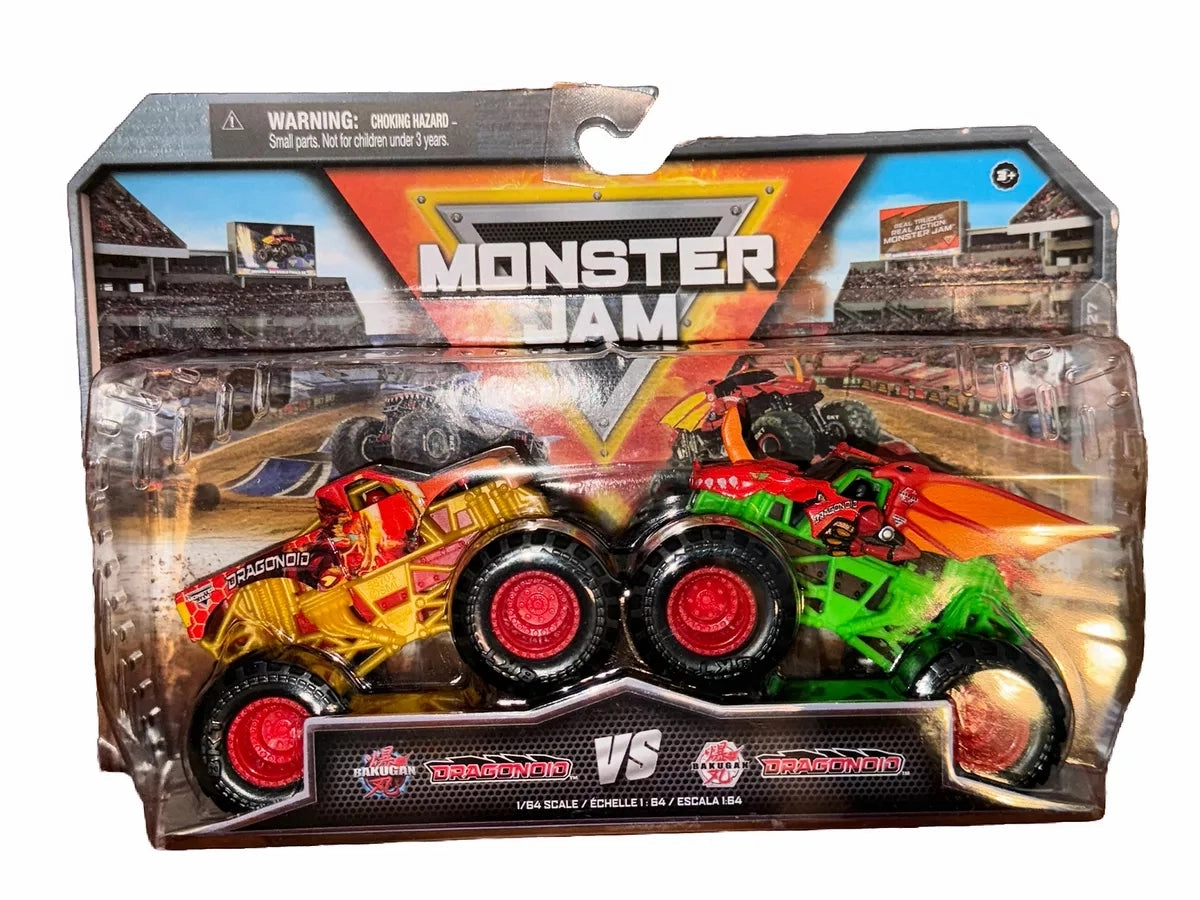 Monster Jam Monster Truck Set Active learners Little learners