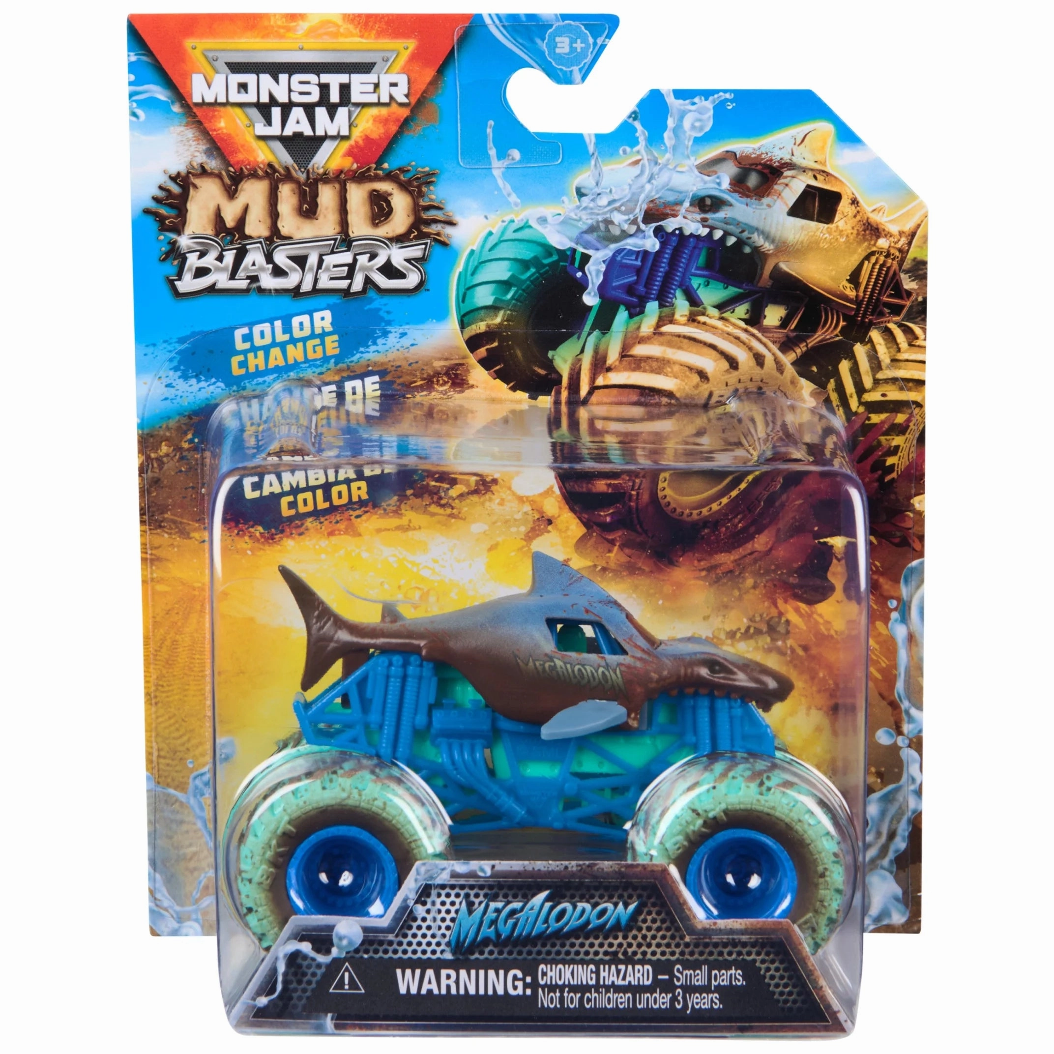 Creative minds Monster Jam Mud Blasters Color Change Truck