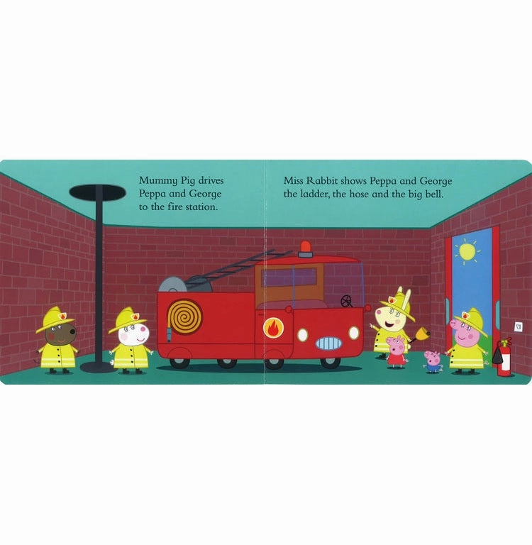 Peppa Goes To The Fire Station Home learning tools Young minds at work