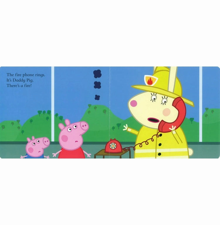 Peppa Goes To The Fire Station Sensory fun for little hands