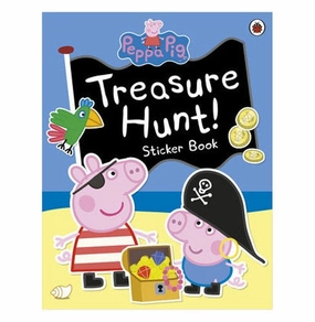 Smart & fun Peppa Pig: Treasure Hunt! Sticker Book [Paperback] Peppa Pig