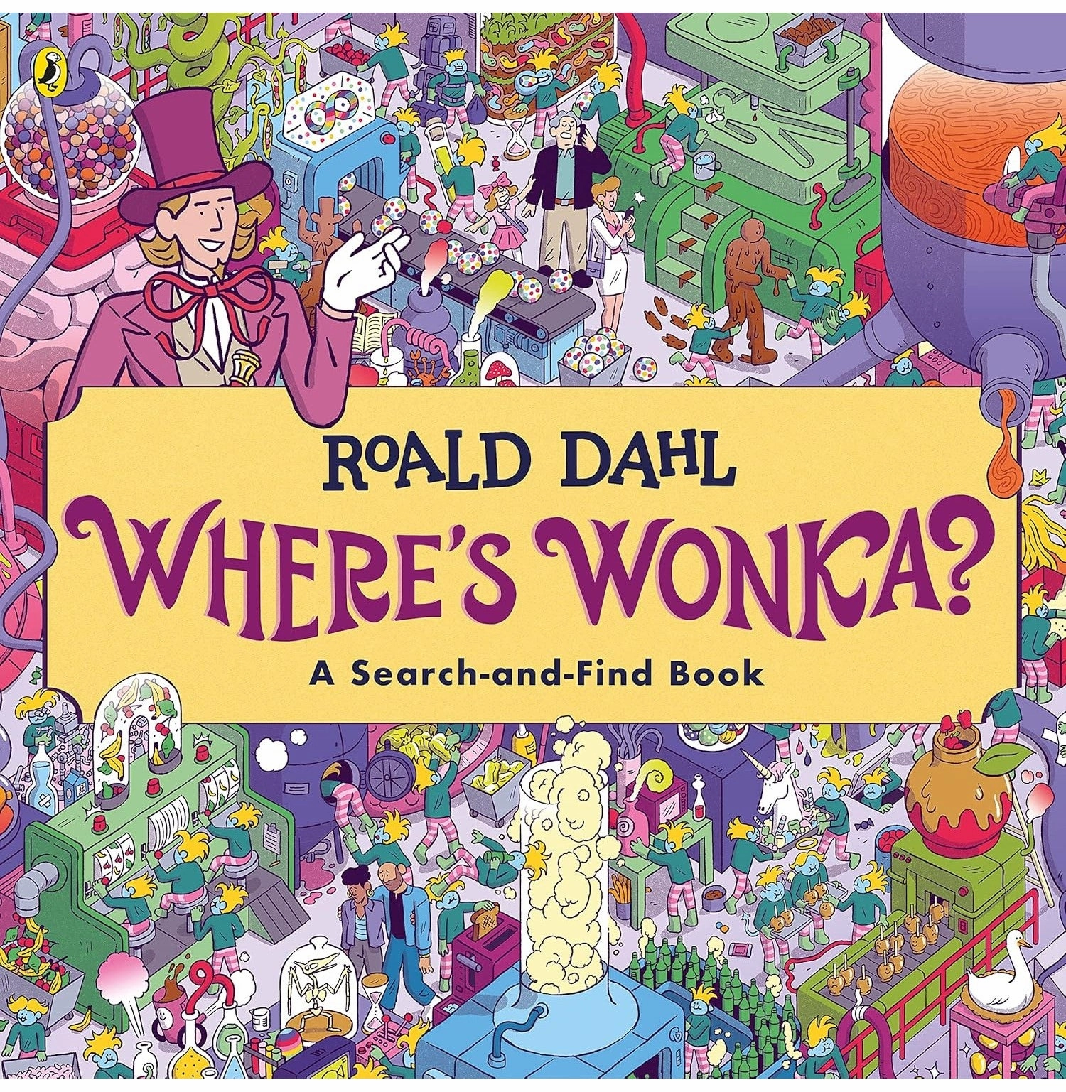 Wheres Wonka?: A Search-And-Find Book Learn at home