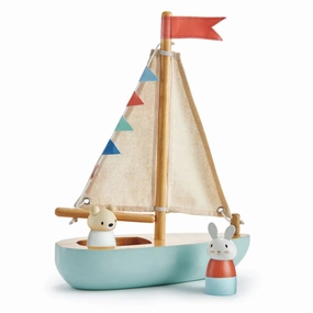 Wooden Sailaway Boat Learning tools Skill-building tools