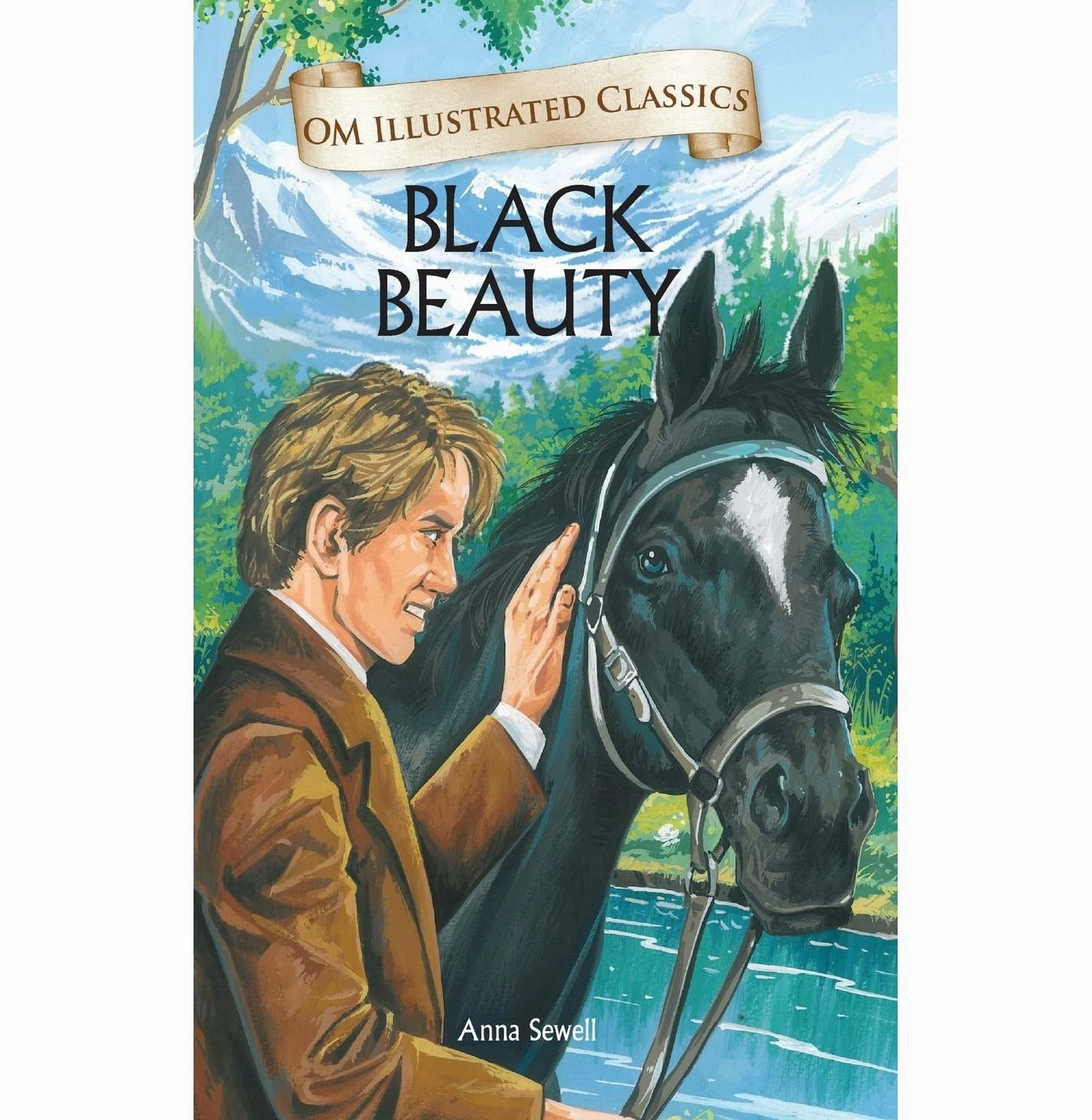 Engaging young minds Smart little ones Children Classics : Black Beauty : Illustrated Abridged Classics With Practice Questions (Om Illustrated Classics For Kids) [Hardcover] Anna Sewell