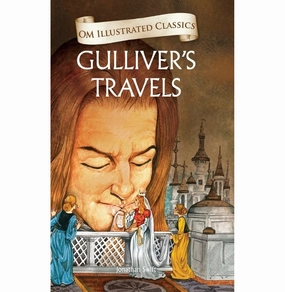 Mini makers Growing minds Children Classics : Gullivers Travels : Illustrated Abridged Classics With Practice Questions (Om Illustrated Classics For Kids) [Hardcover] Jonathan Swift