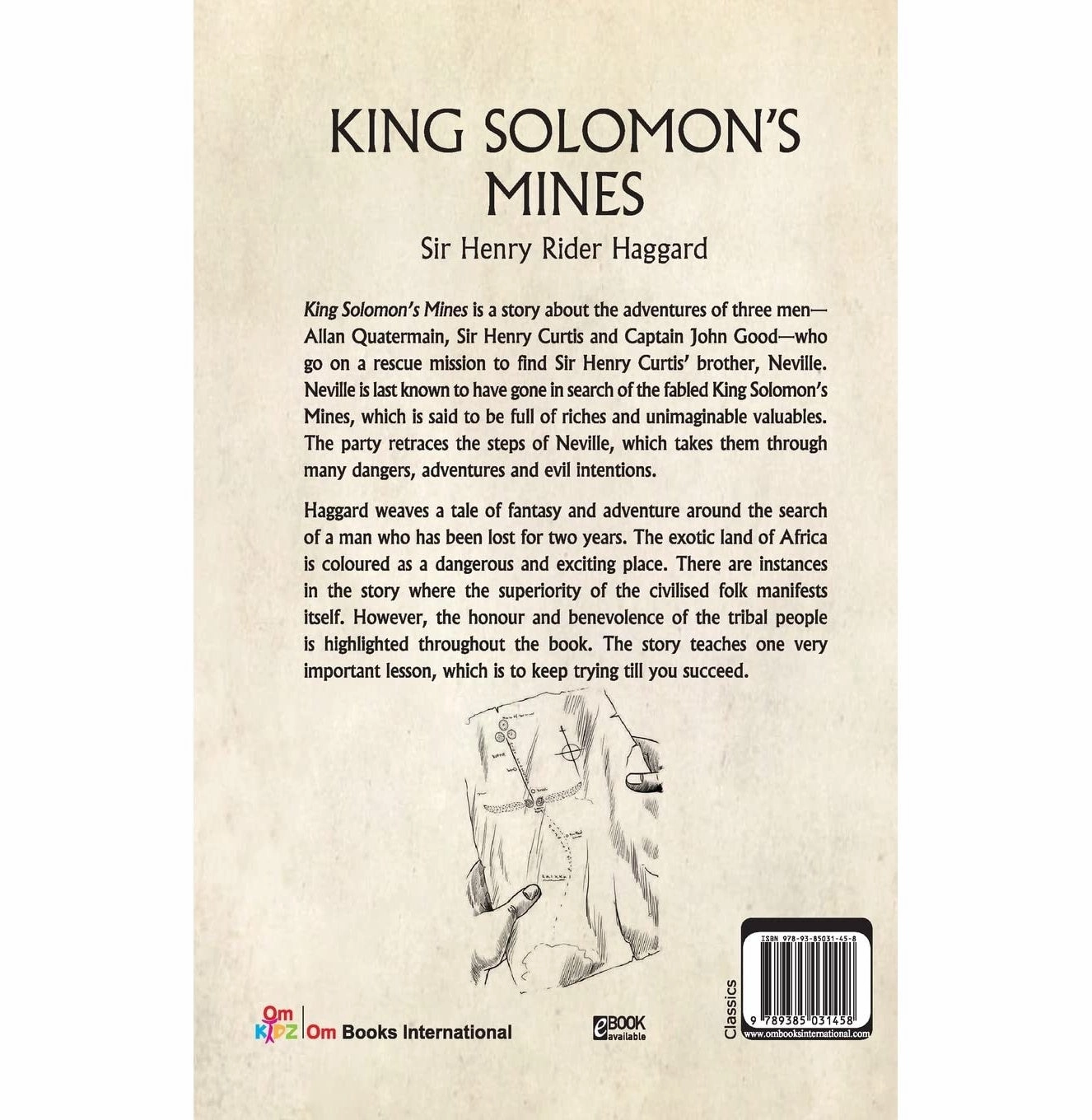 Children Classics : King Solomons Mines : Illustrated Abridged Classics With Practice Questions (Om Illustrated Classics For Kids) [Hardcover] H. Rider Haggard Kid-focused experiences Tiny thinkers