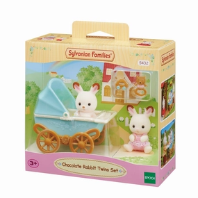 Chocolate Rabbit Twins Set (V2) Quiet play for growing minds
