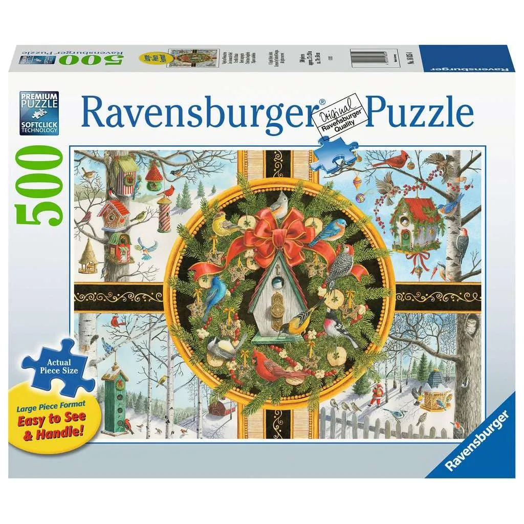 Early discovery Inspiring creativity Christmas Songbirds 500Pc