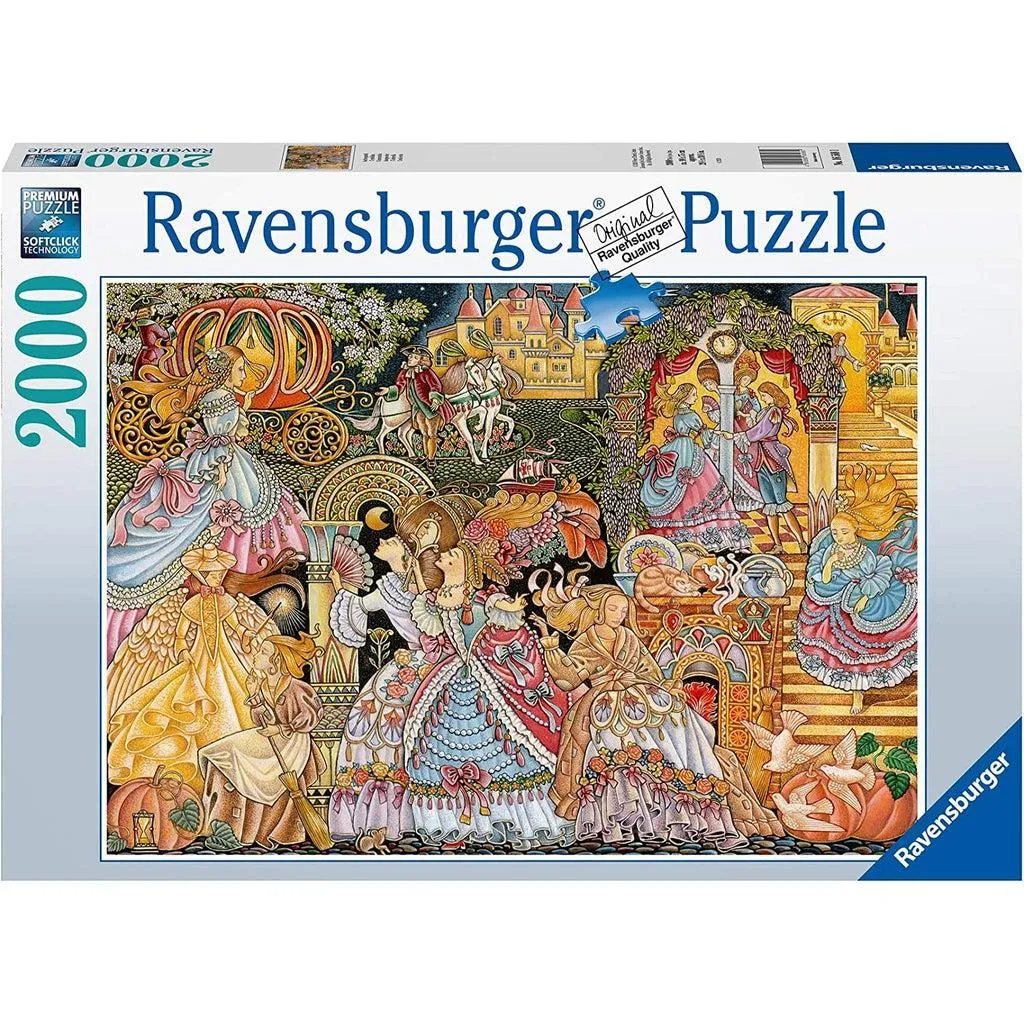 Cinderella, The Glass Slipper 2000Pc Preschool minds Kid-centered learning