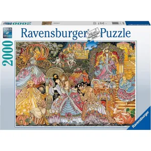 Cinderella, The Glass Slipper 2000Pc Preschool minds Kid-centered learning
