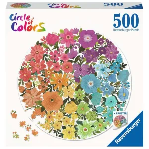 Exploration made fun Tools for tiny thinkers Circle Of Colors: Flowers 500Pc